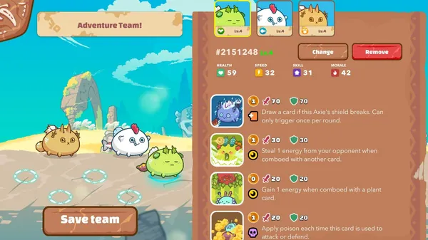 game axie infinity - Axie Infinity: Adventures