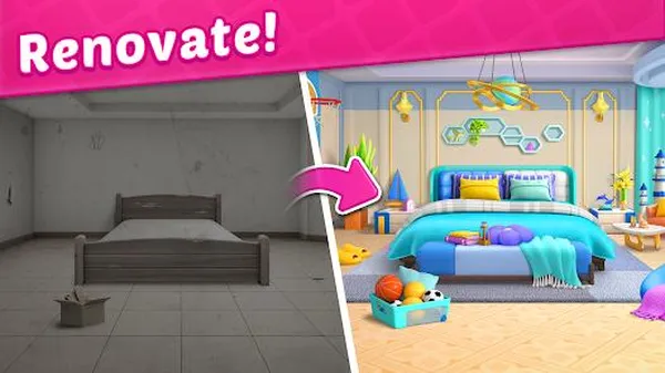 game trang trí - Dream House: Design Renovate